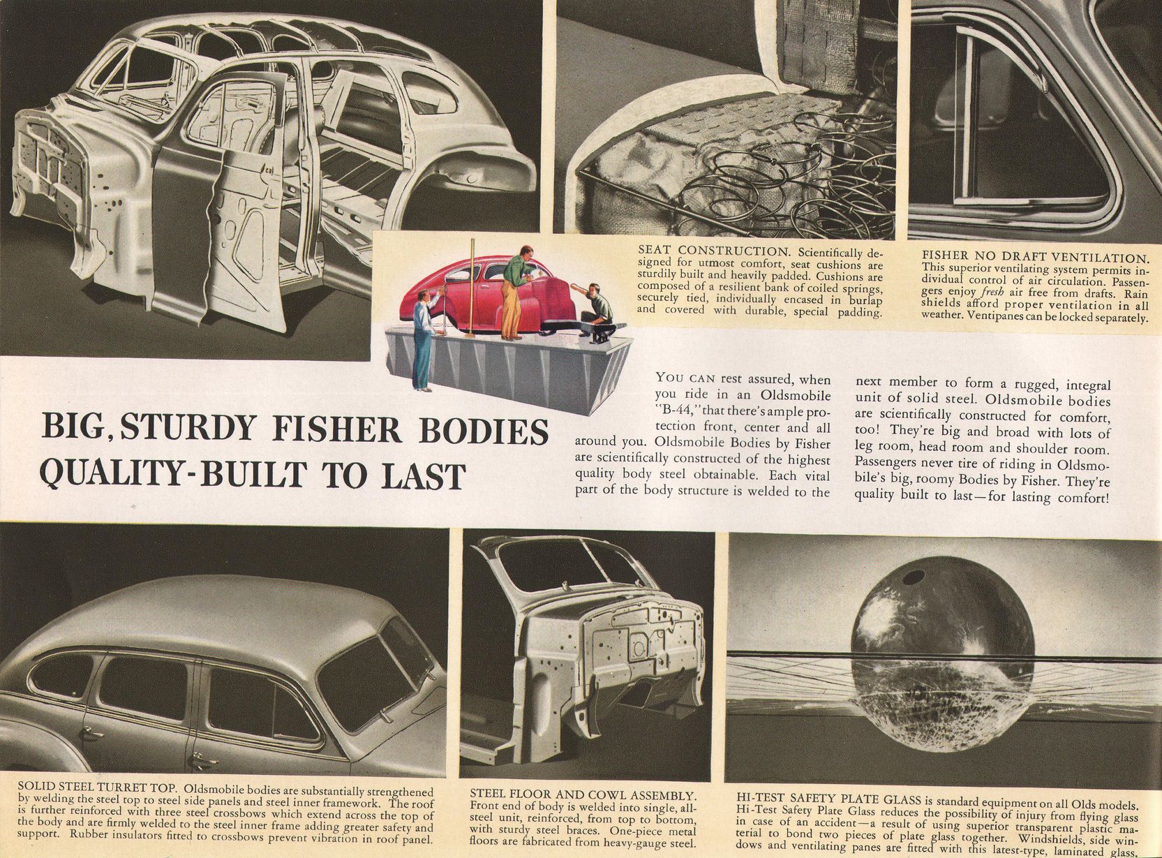 1942 Oldsmobile Motor Cars Brochure Page 1